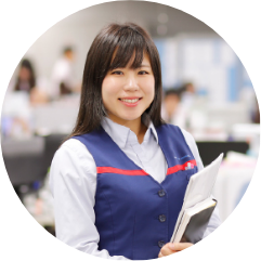生産管理部／濱崎 萌子